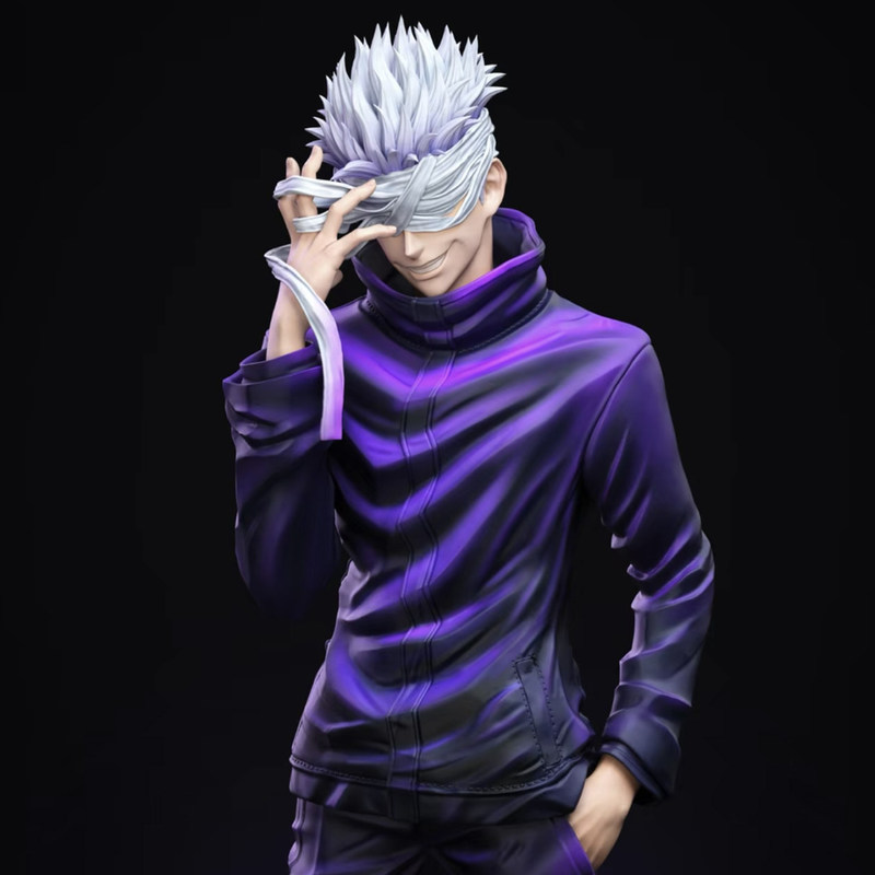 Desk Setup Gifts - Аниме-фигурка Сатору Годжо из Jujutsu Kaisen,