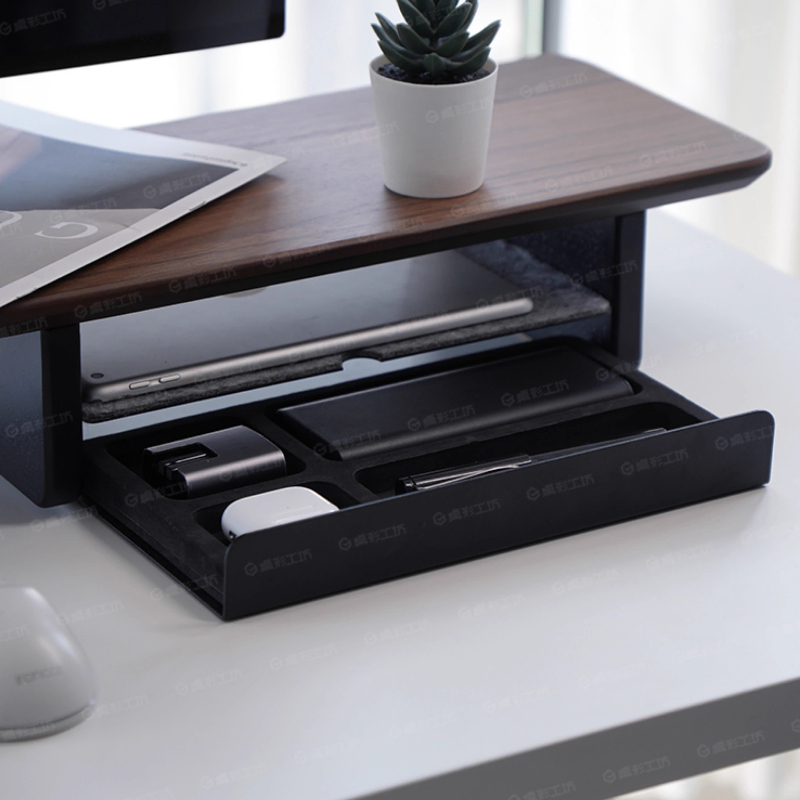 Desk Setup Organizer - Подставка для монитора, ящики для хранения,