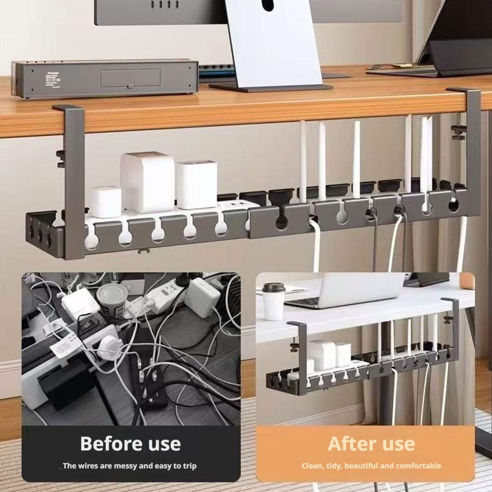 Desk Setup Organizer - Выдвижной под стол для прокладки кабелей
