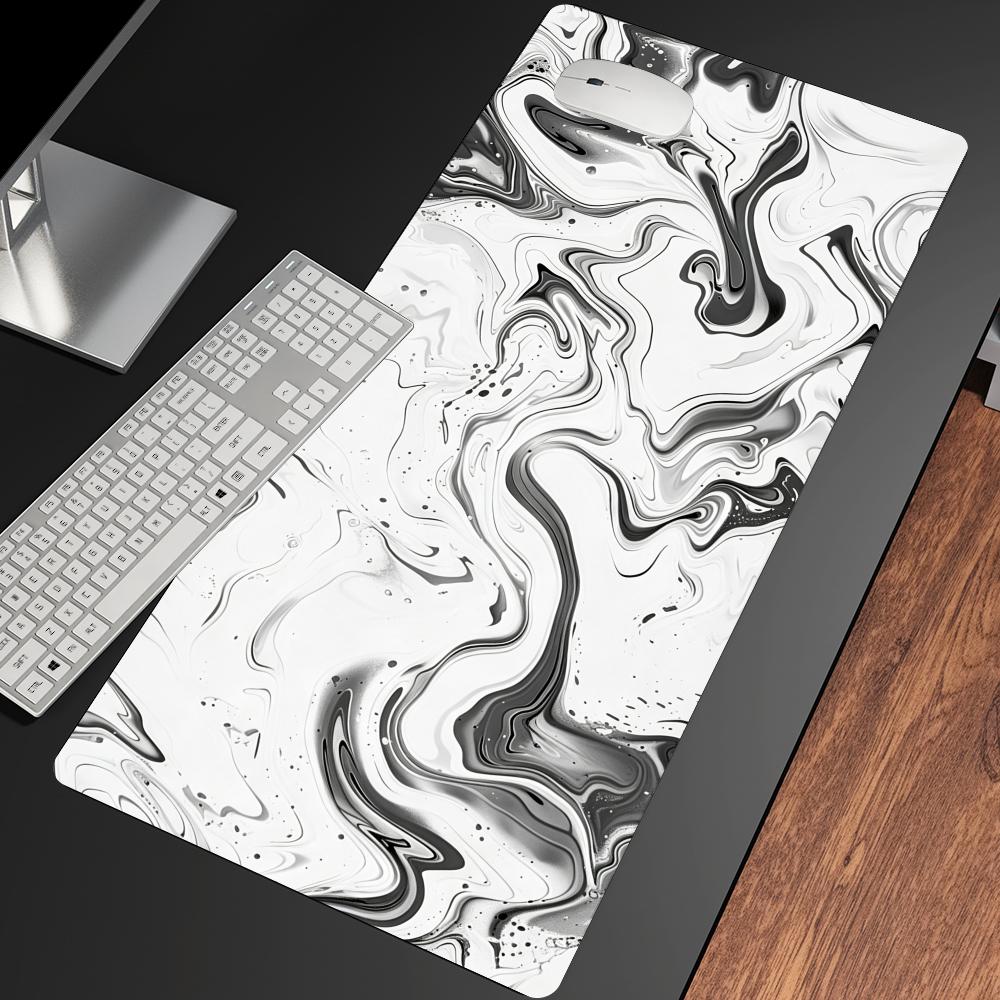 Desk Setup For Work - Абстрактный нескользящий резиновый коврик для стола,