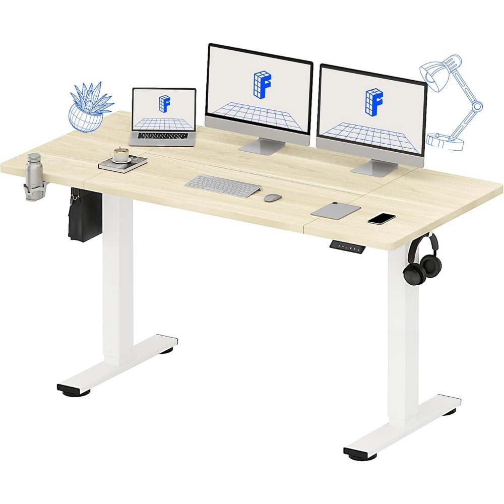 Desk Setup Organizer - Электрический регулируемый по высоте стол FLEXISPOT