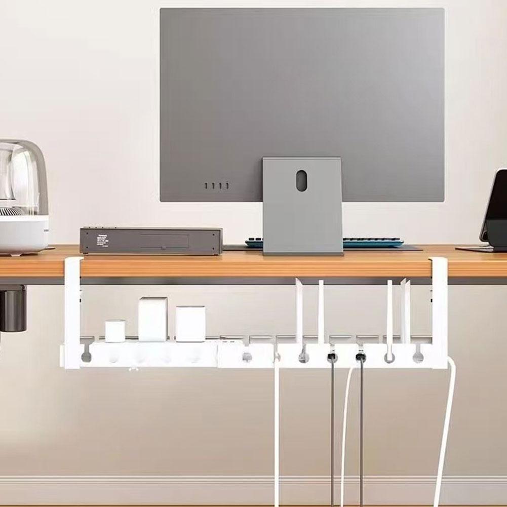 Desk Setup Organizer - Стеллаж для хранения под столом, металлический