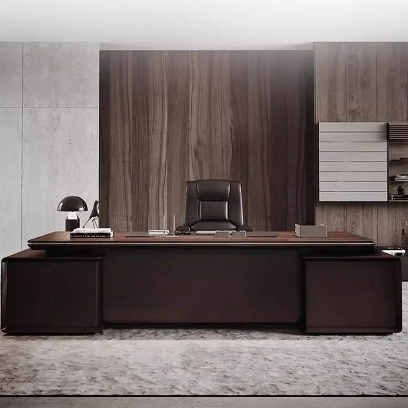 Desk Setup For Work - Современное офисное хранилище для руководителей, рабочий