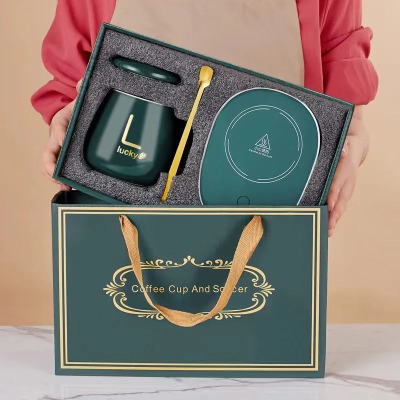 Desk Setup Gifts - Умный кофейный набор с автоматическим включением/выключением,