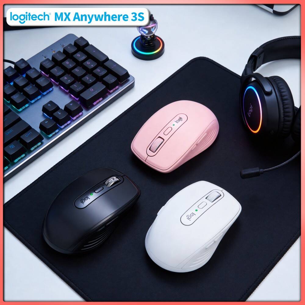 Desk Setup For Work - Мышь Premium MX Anywhere 3S -
