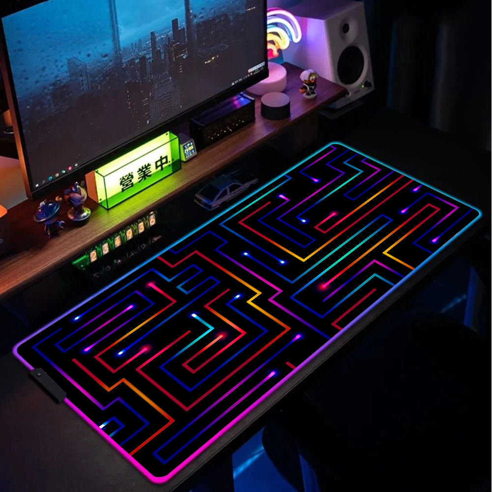 Desk Setup Pc - Большой коврик для мыши XXL 900x400
