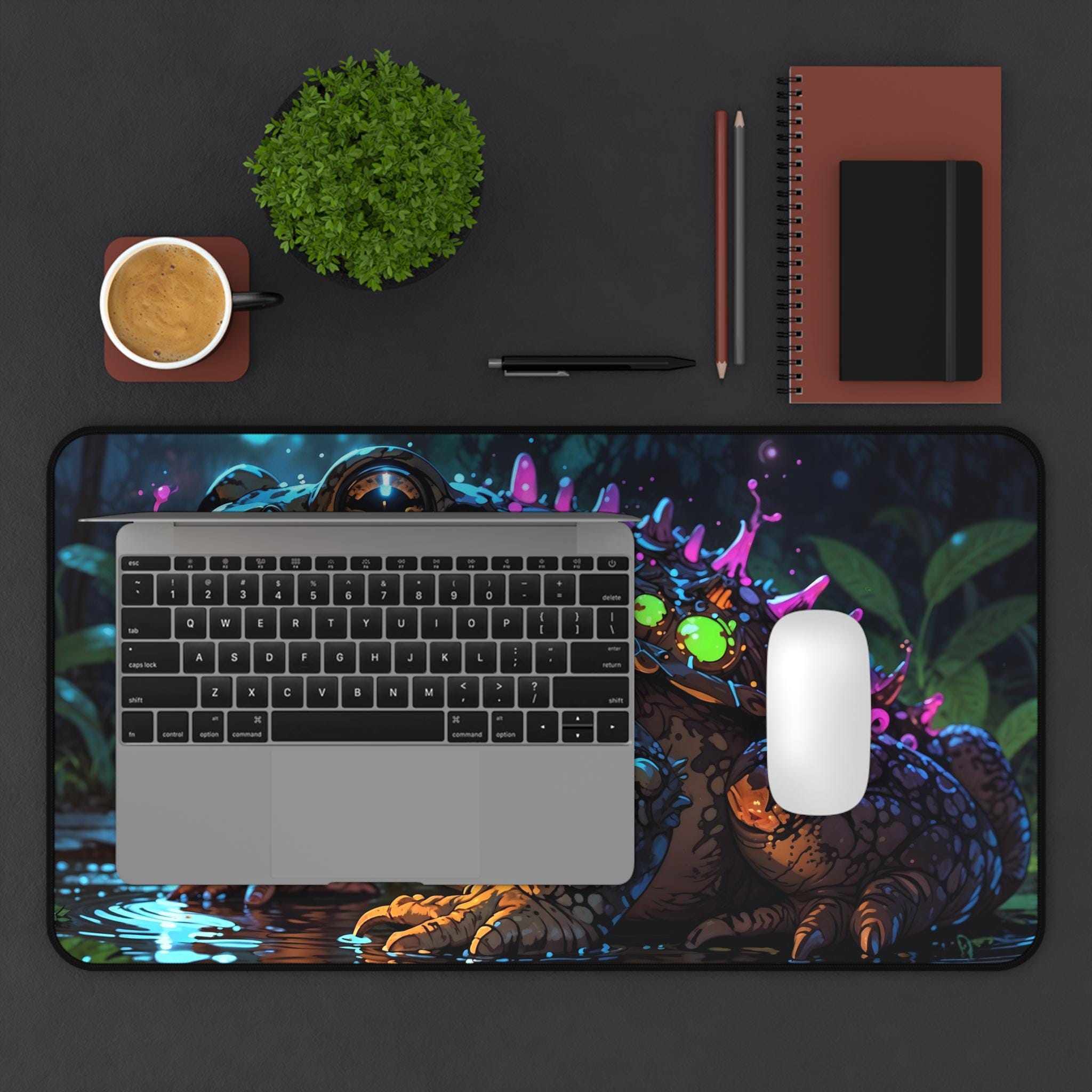 Настольный коврик с милой небе – обзор и цена Desk Setup Workspace