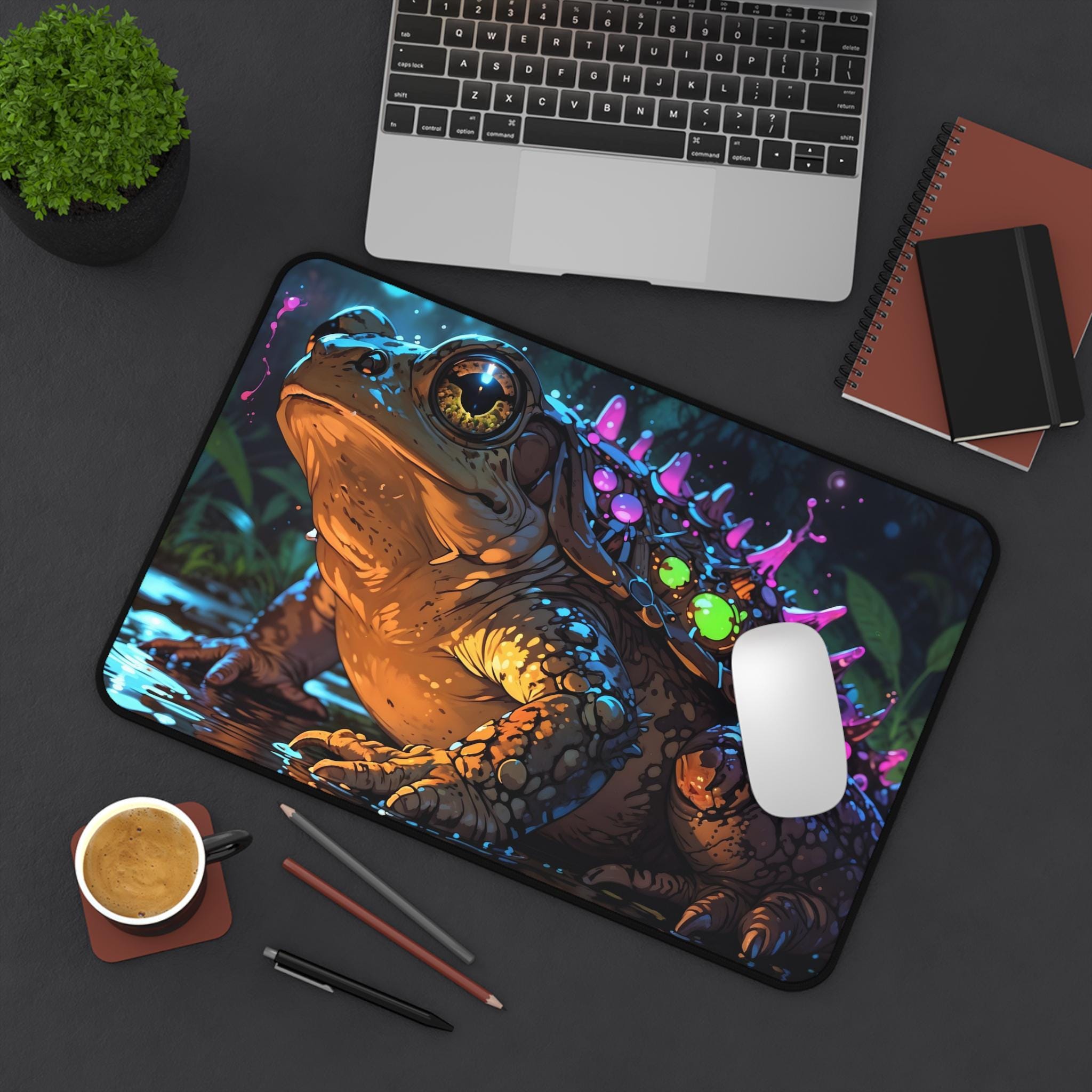 Настольный коврик с милой небе – обзор и цена Desk Setup Workspace