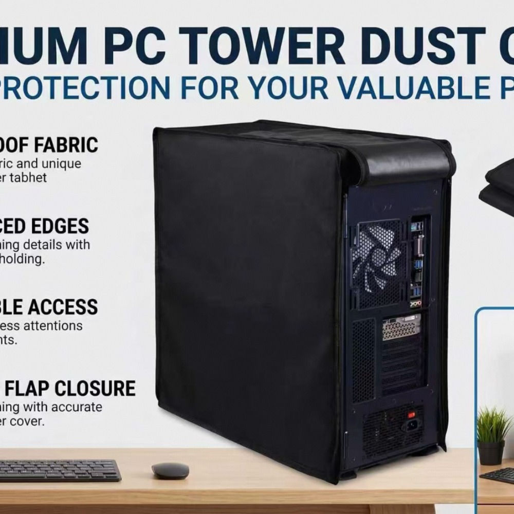 Пылезащитный чехол для настоль – обзор и цена Desk Setup Pc