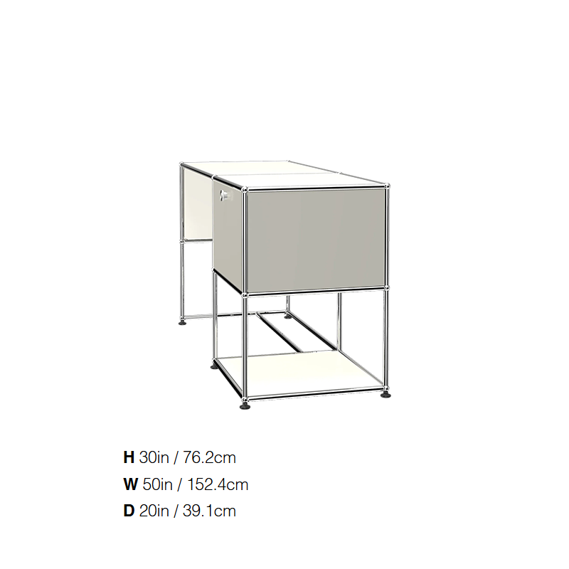 Современный модульный металлич – обзор и цена Desk Setup Pc