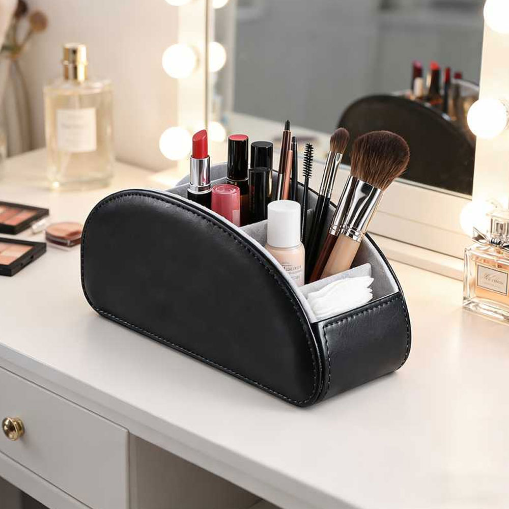 Многосекционный ящик для хране – обзор и цена Desk Setup Organizer