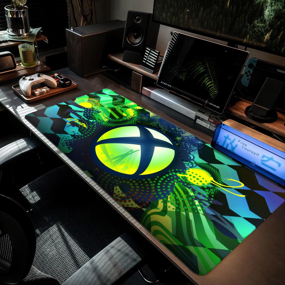 Коврик для мыши Game X-Xbox XX – обзор и цена Desk Setup Xbox