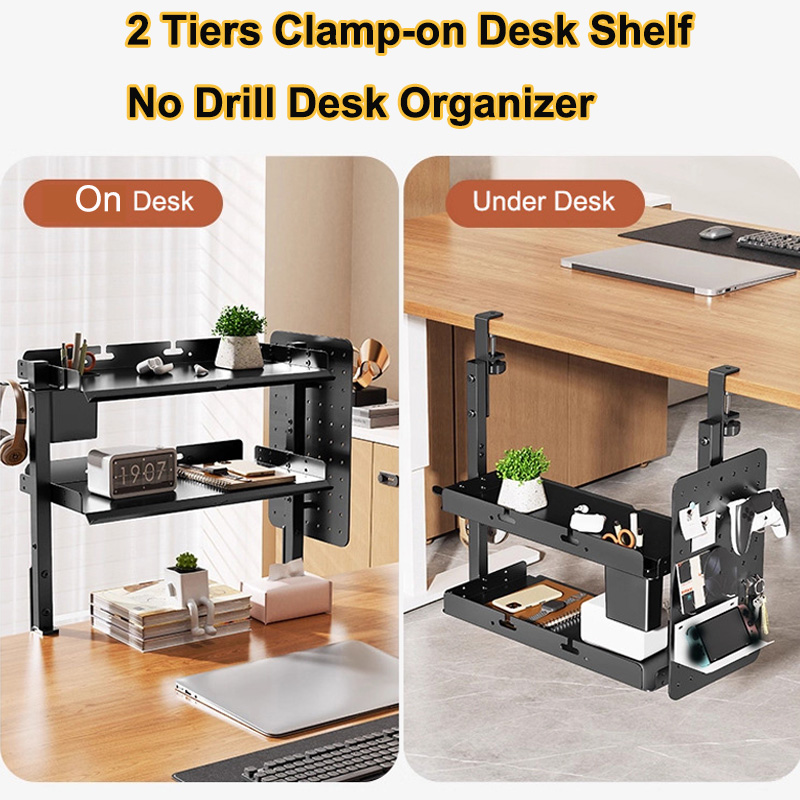 Настольный органайзер-полка на – обзор и цена Desk Setup Organizer