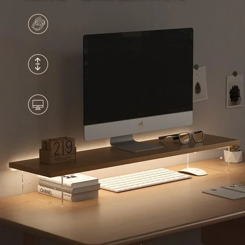 Компьютерный монитор, низкий с – обзор и цена Desk Setup Notebook
