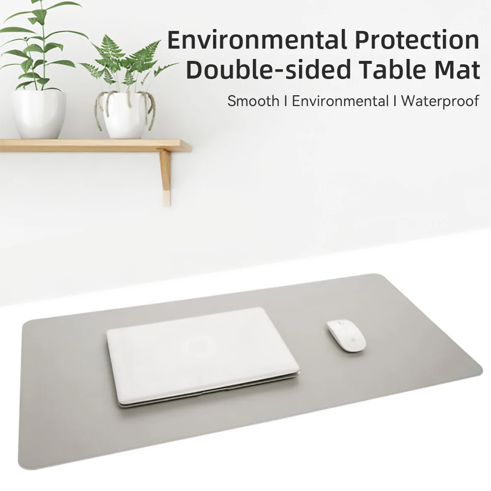 1 шт., большой размер 600*300  – обзор и цена Desk Pad Leather Large