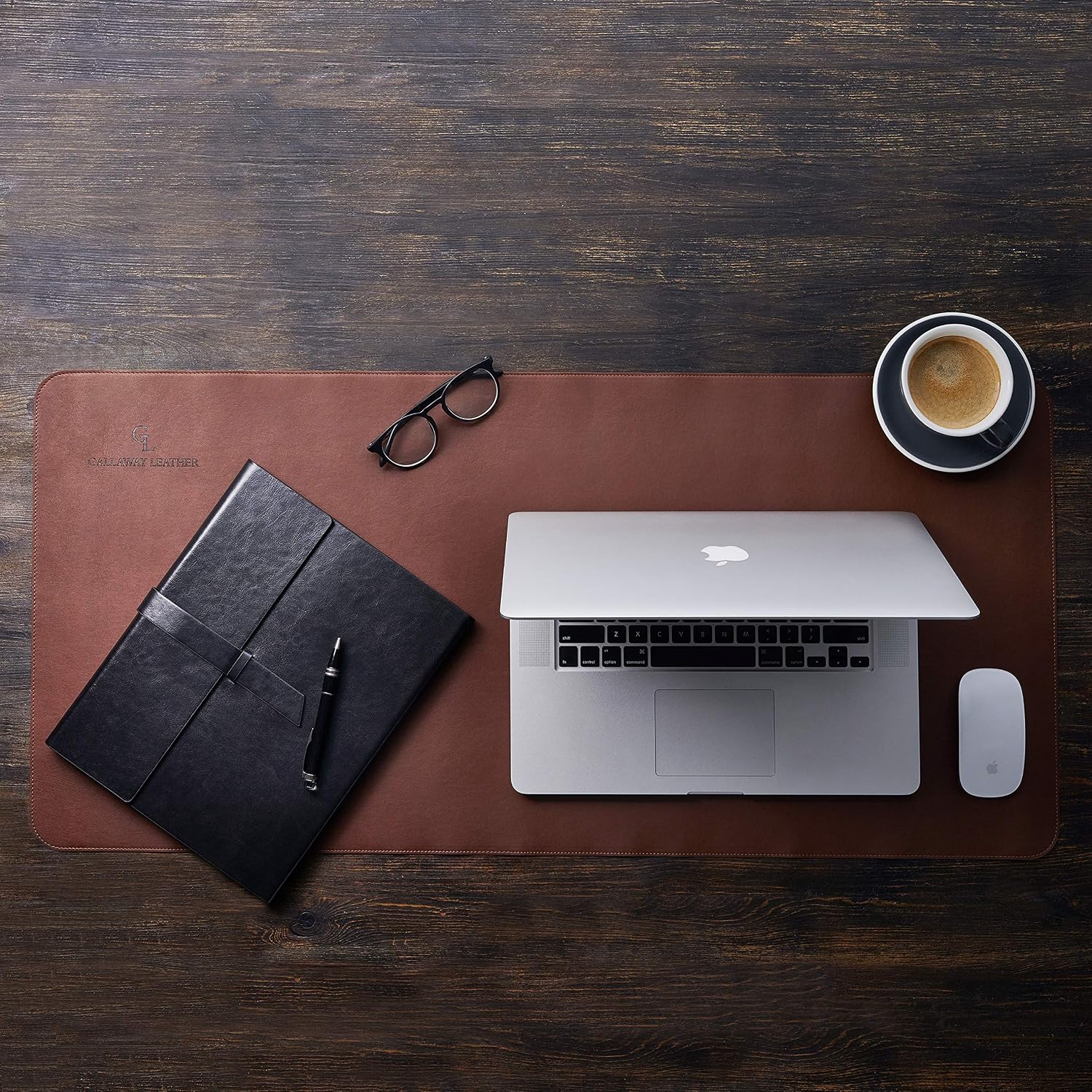 Большой коврик для стола из ис – обзор и цена Desk Pad Leather Large