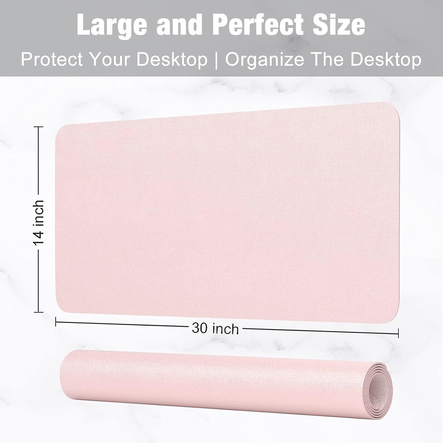 Коврик для стола из искусствен – обзор и цена Desk Pad Leather Large
