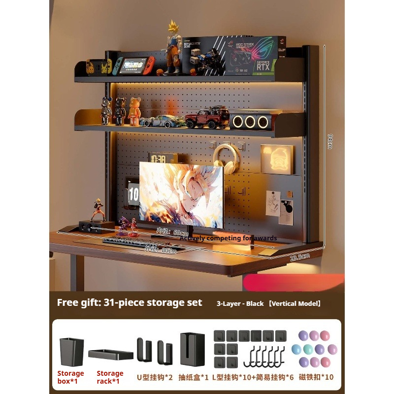 Настольная полка-органайзер с  – обзор и цена Desk Setup Organizer