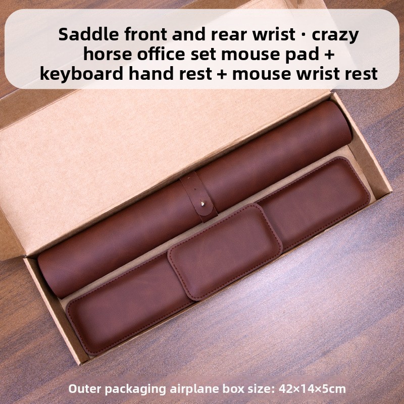 Водонепроницаемый коврик для с – обзор и цена Desk Pad Leather Large