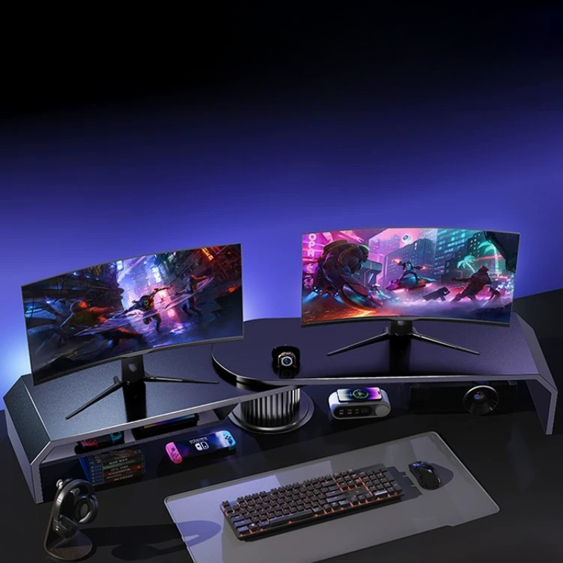 Подставка для двух мониторов д – обзор и цена Desk Setup Monitor And Laptop