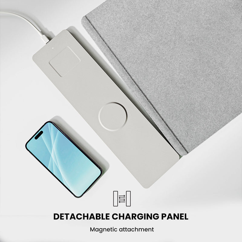 Беспроводной магнитный коврик  – обзор и цена Desk Pad Leather Large