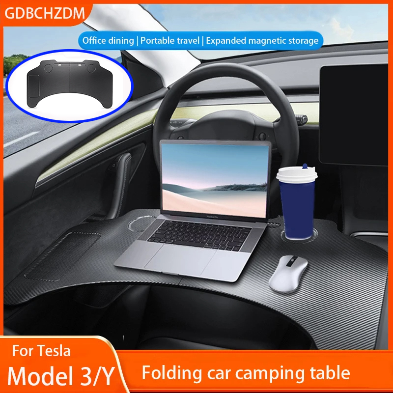Для Tesla Model Y Juniper 2025 – обзор и цена Desk Setup Notebook