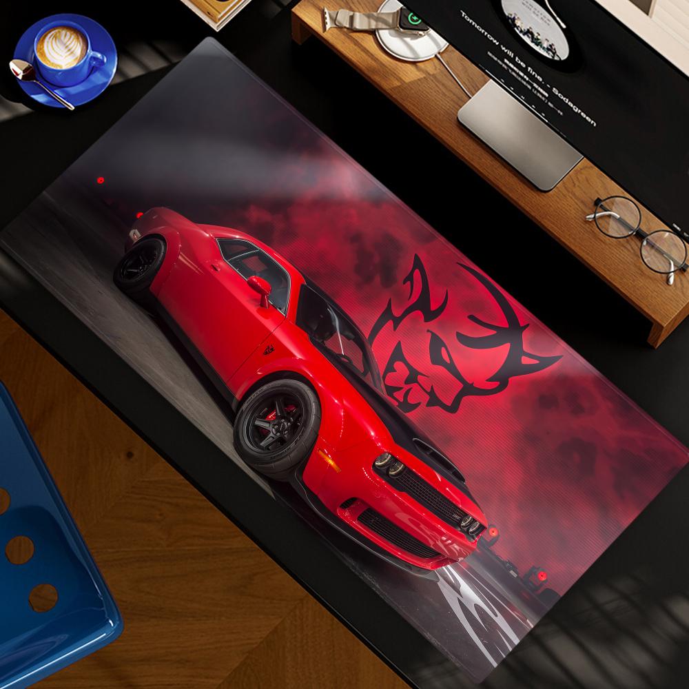 D-DodgeS автомобильный крутой  – обзор и цена Desk Setup Notebook