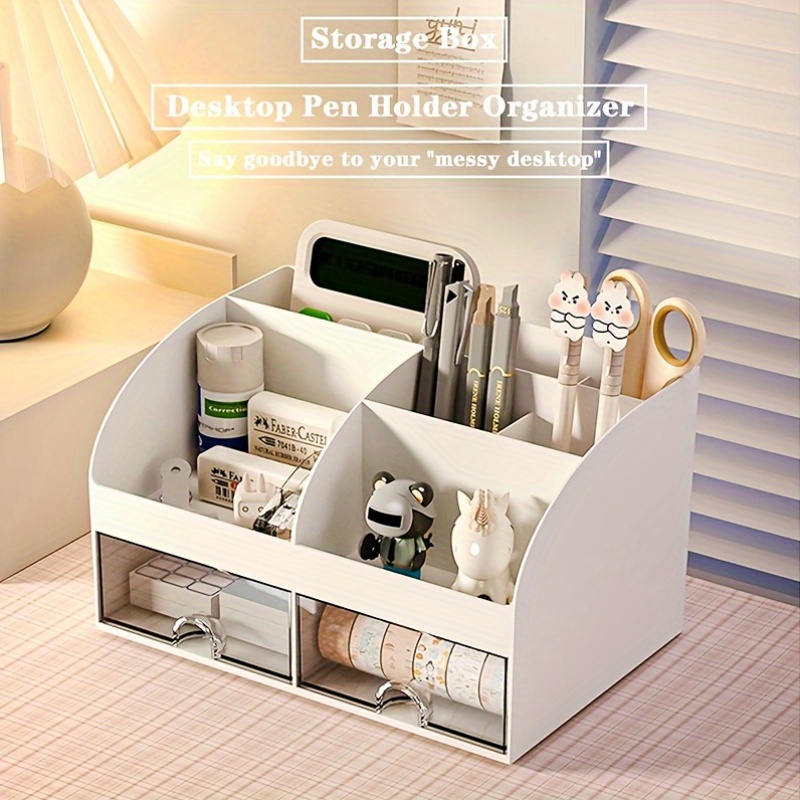 Настольный органайзер на 6 отд – обзор и цена Desk Setup Organizer