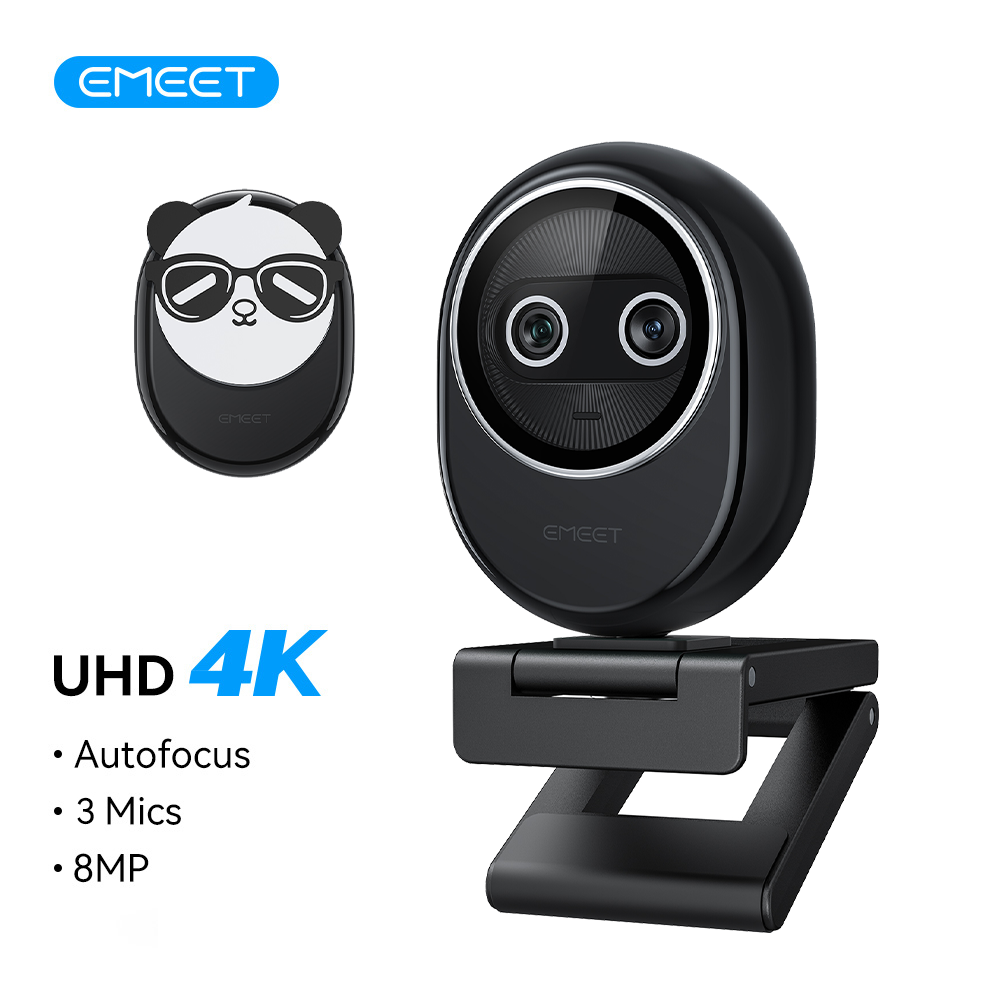 Веб-камера 4K EMEET с двумя ка – обзор и цена Desk Setup Ai