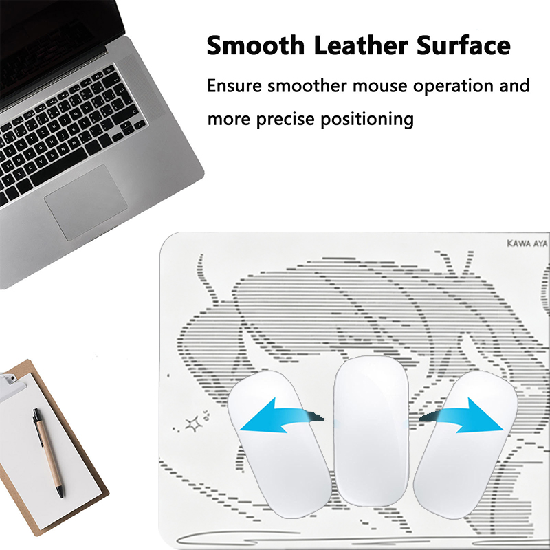 Кожаный коврик для мыши 1 шт., – обзор и цена Desk Pad Leather Large